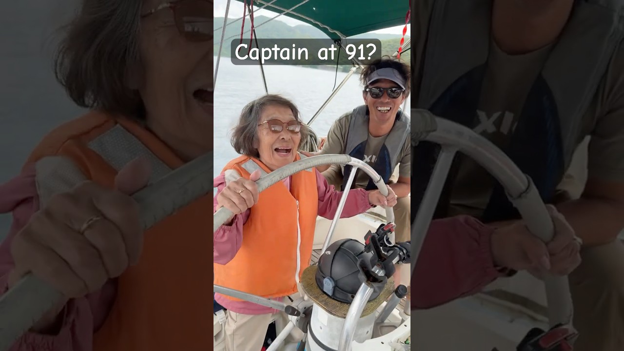 ⁣She’s 91 and Wants a Captain’s License