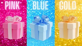 Choose Your Gift  3 Gift box challenge #pickonekickone #giftboxchallenge #wouldyourather