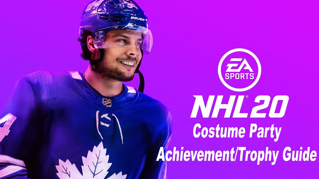 NHL 20 Costume Party Achievement Guide YouTube