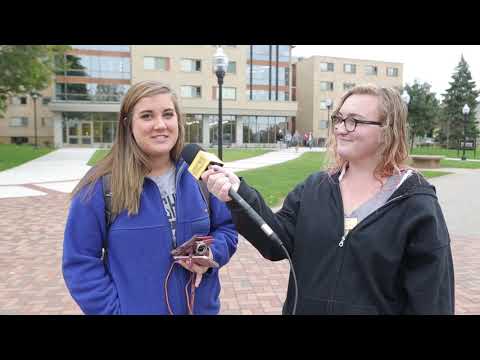 Moira on the Street - Favorite Part of Residence Halls