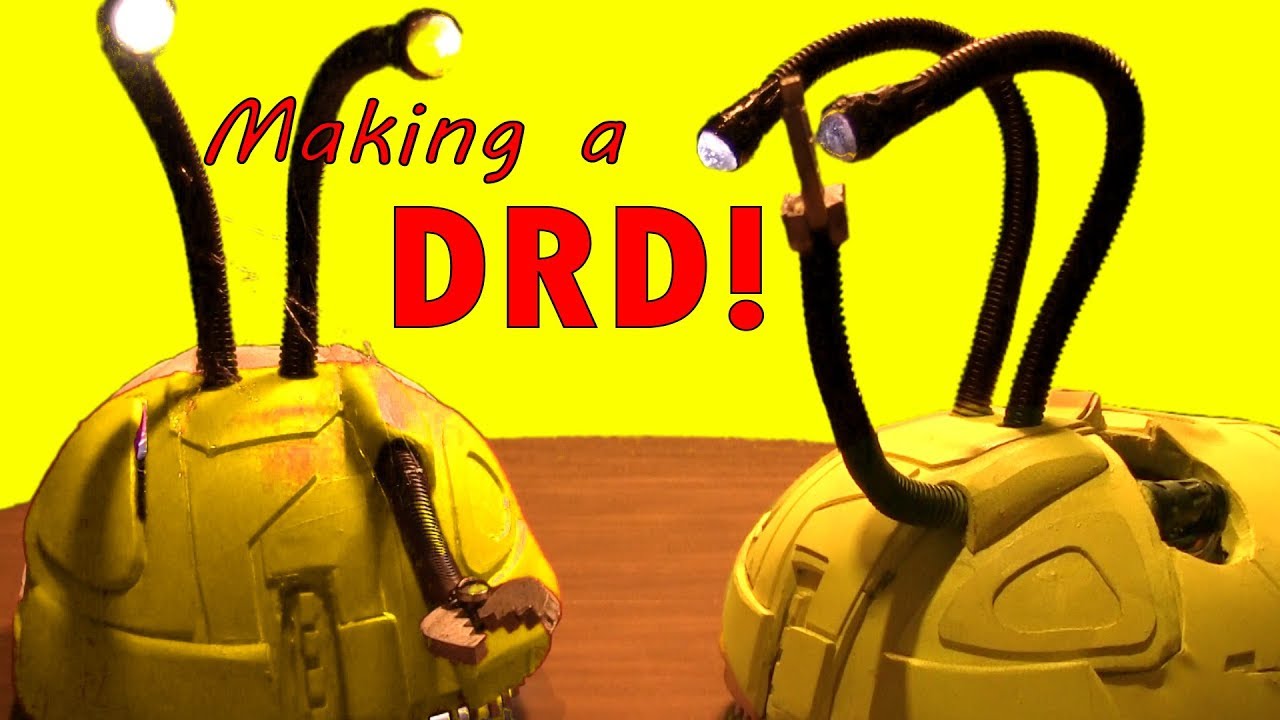 Drd Build How to Make A DRD From Farscape - YouTube