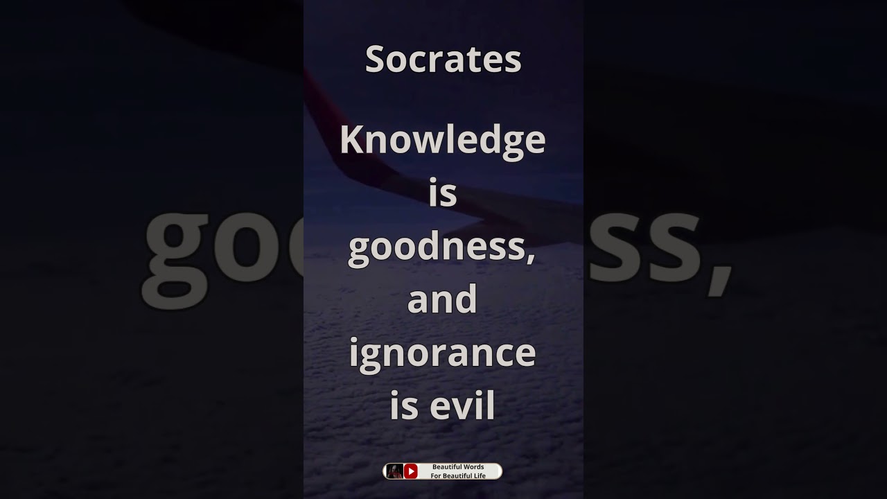 Socrates Quote || English Quotes || Beautiful Words For Beautiful Life || 