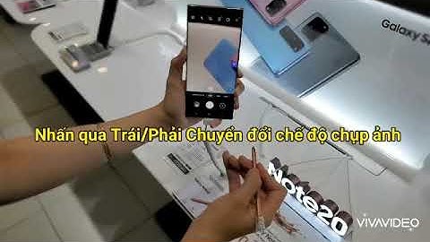 Note 20 | Spen: Cử chỉ không chạm - 5 thao tác mới + 6 thao tác cũ