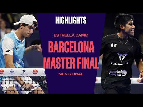 Men's Final Highlights(Lebrón/Galán vs Chingotto/Di Nenno) Estrella Damm Barcelona Master Final 2022