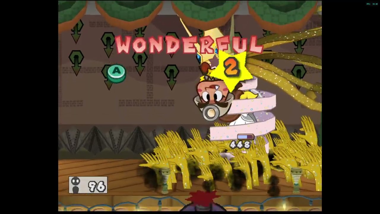 Paper Mario TTYD: Hero Mode - Destroying The Pit Boss