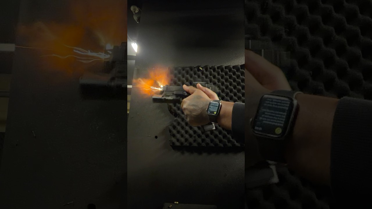 Glock 45 + Radian Ramjet #pewpew #rangeday