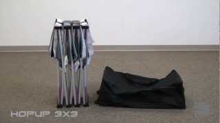 Hopup™ Pop Up Backwall • Set Up