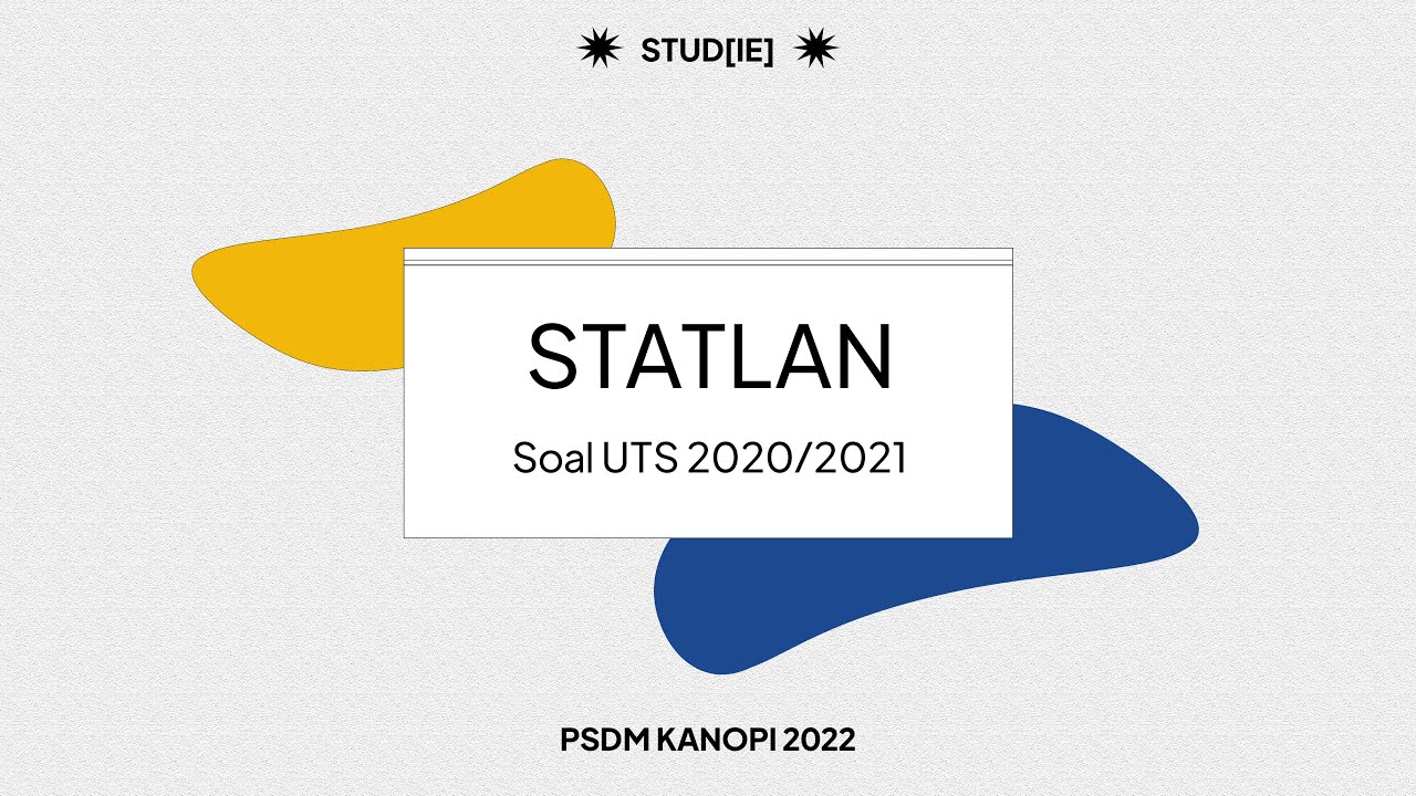 STUD[IE] UTS STATLAN 20/21 - YouTube