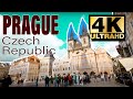 Discover Prague&#39;s Beauty: Walking Tour of Iconic Landmarks in 4K UHD (2022) 🇨🇿