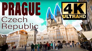 Discover Prague&#39;s Beauty: Walking Tour of Iconic Landmarks in 4K UHD (2022) 🇨🇿