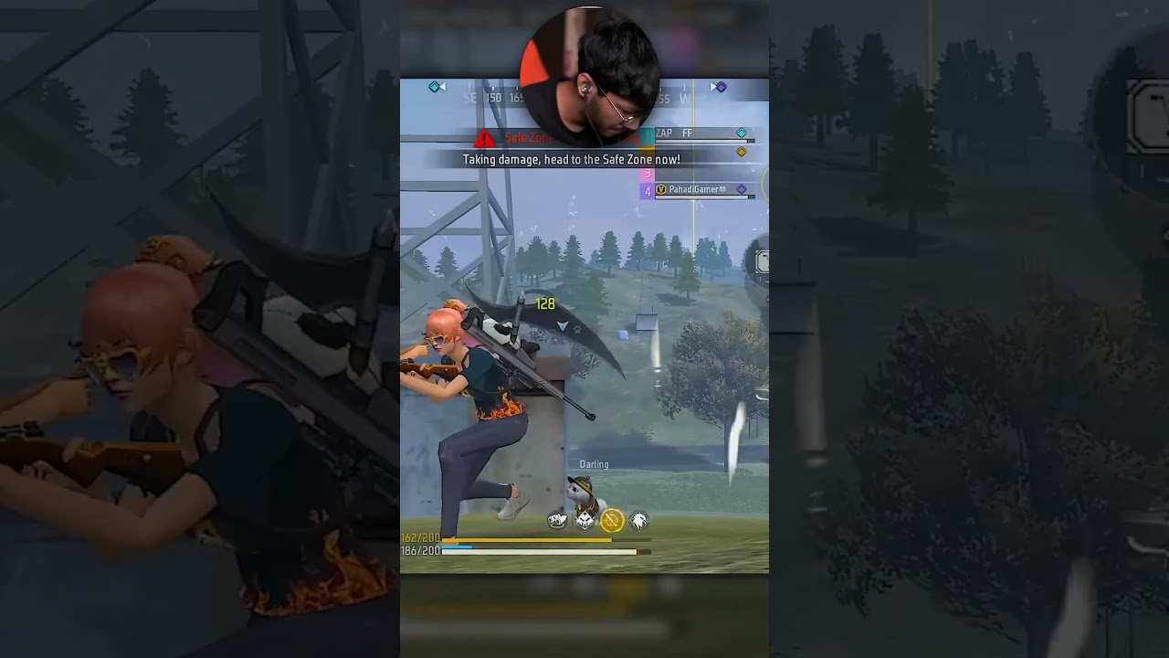Tournament Highlights But Funny Reaction By Pahadi 😂| #freefire #shorts #freefireshorts #pahadigamer