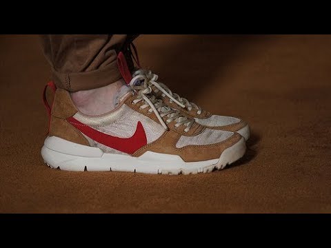 nike tom sachs on feet