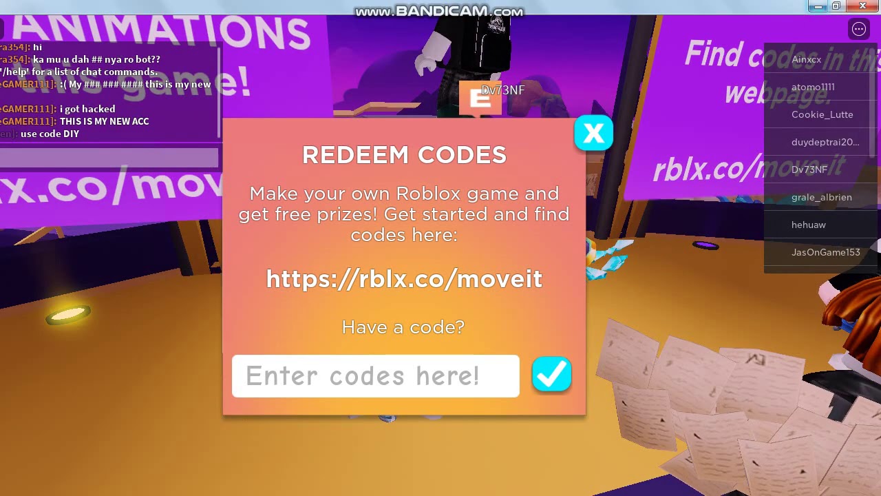 tất cả các code trong game Island of Move YouTube