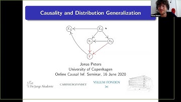 Jonas Peters: Causality and Distribution Generalization