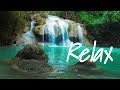     music with       sounds of nature waterfall 4k