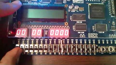 Single Cycle CPU Demonstration