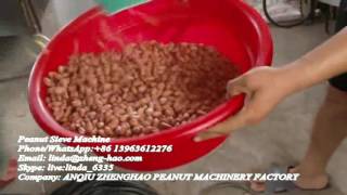 peanut grading machine grader peanut screening machine peanut kernel sieving machine