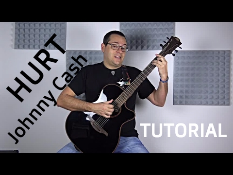Cómo tocar Hurt de Johnny Cash en la guitarra | Tutorial fácil - YouTube