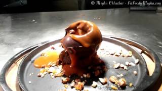 Bursting Chocolate Bomb at Ignite bar and grill at Courtyard by Marriott Hinjewadi