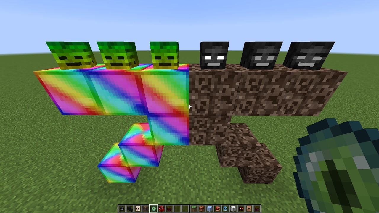 what if you create a Multi Wither Double Spiral in MINECRAFT - YouTube