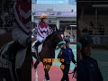 河原田菜々　ﾒﾒﾌｪﾘｰﾁｪ号　パドック風景①（20240316中京競馬1R）