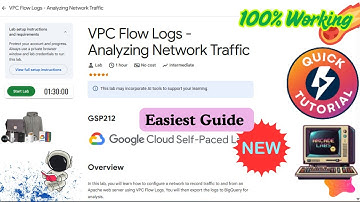 VPC Flow Logs - Analyzing Network Traffic #GSP212  #qwiklabs #arcade