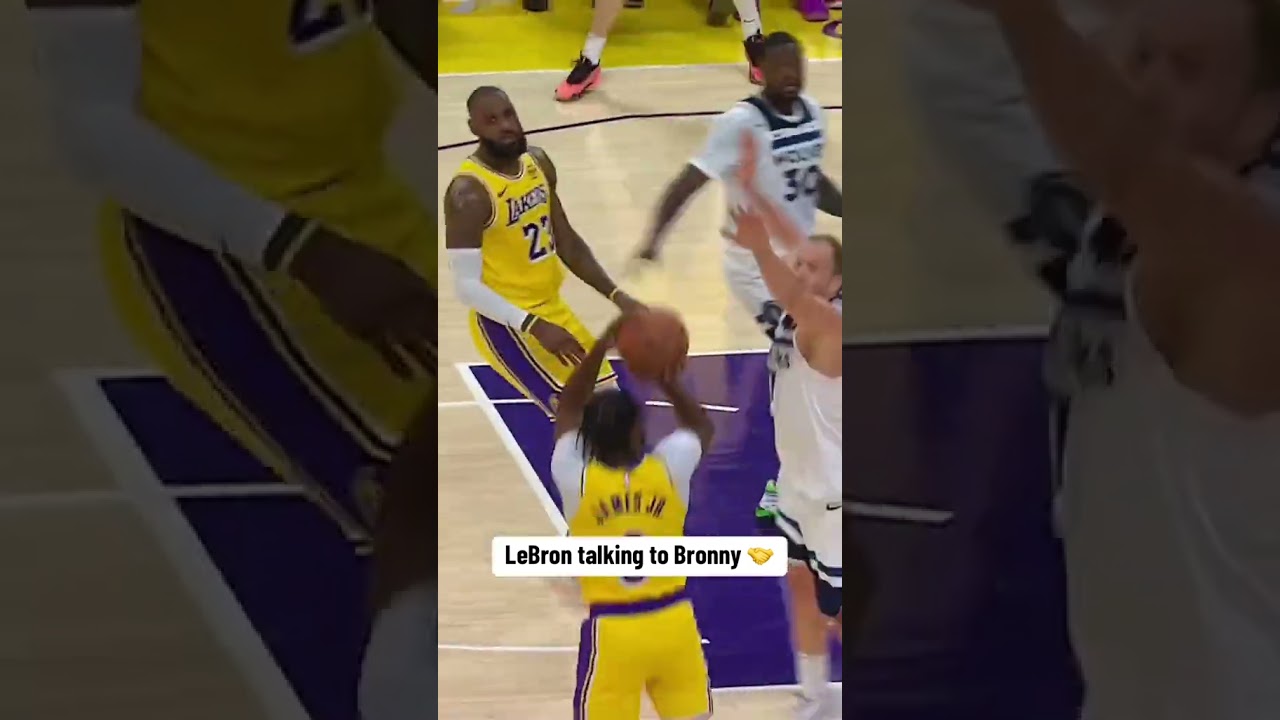 father and son team up on the court