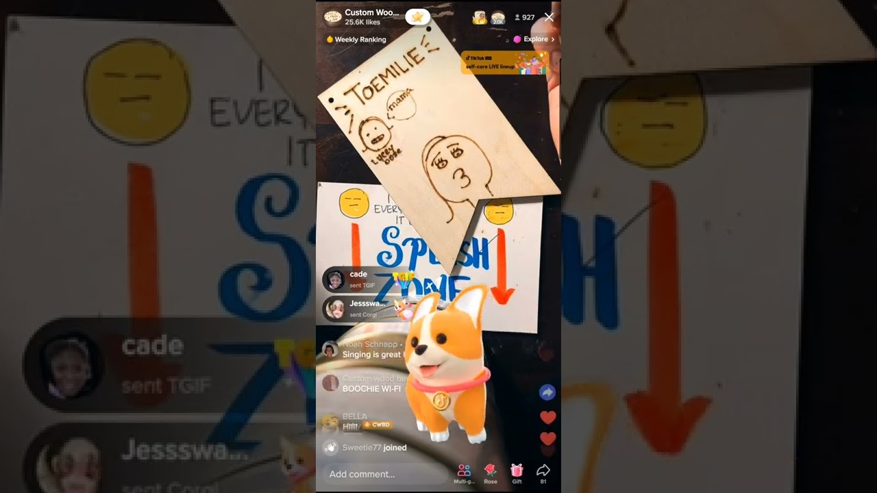 Custom Wood Burning TikTok Barbara Friday, August 19, 2022 800 pm