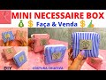 MINI NECESSAIRE BOX - CHAVEIRO PORTA MOEDAS - PORTA ABSORVENTE