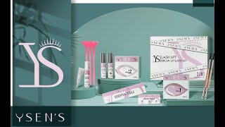 Wimpernlifting Augenbrauen Laminieren und Färben Ysen's | Deutsche Untertitel