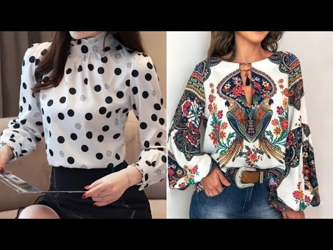 New trending amazing tops fashion blouses : Gorgeous new Fashion for ...
