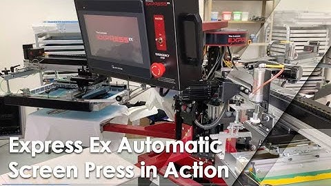 Express Ex Automatic Press in Action