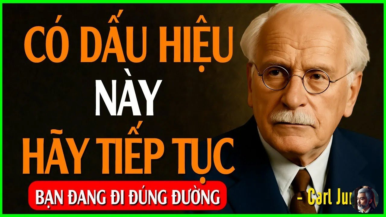 THẤY ĐIỀU NÀY CHƯA    Xin Chúc Mừng, Bro HÃY TIẾP TỤC ĐI… Bạn Đang Đi ĐÚNG ĐƯỜNG  Carl Jung