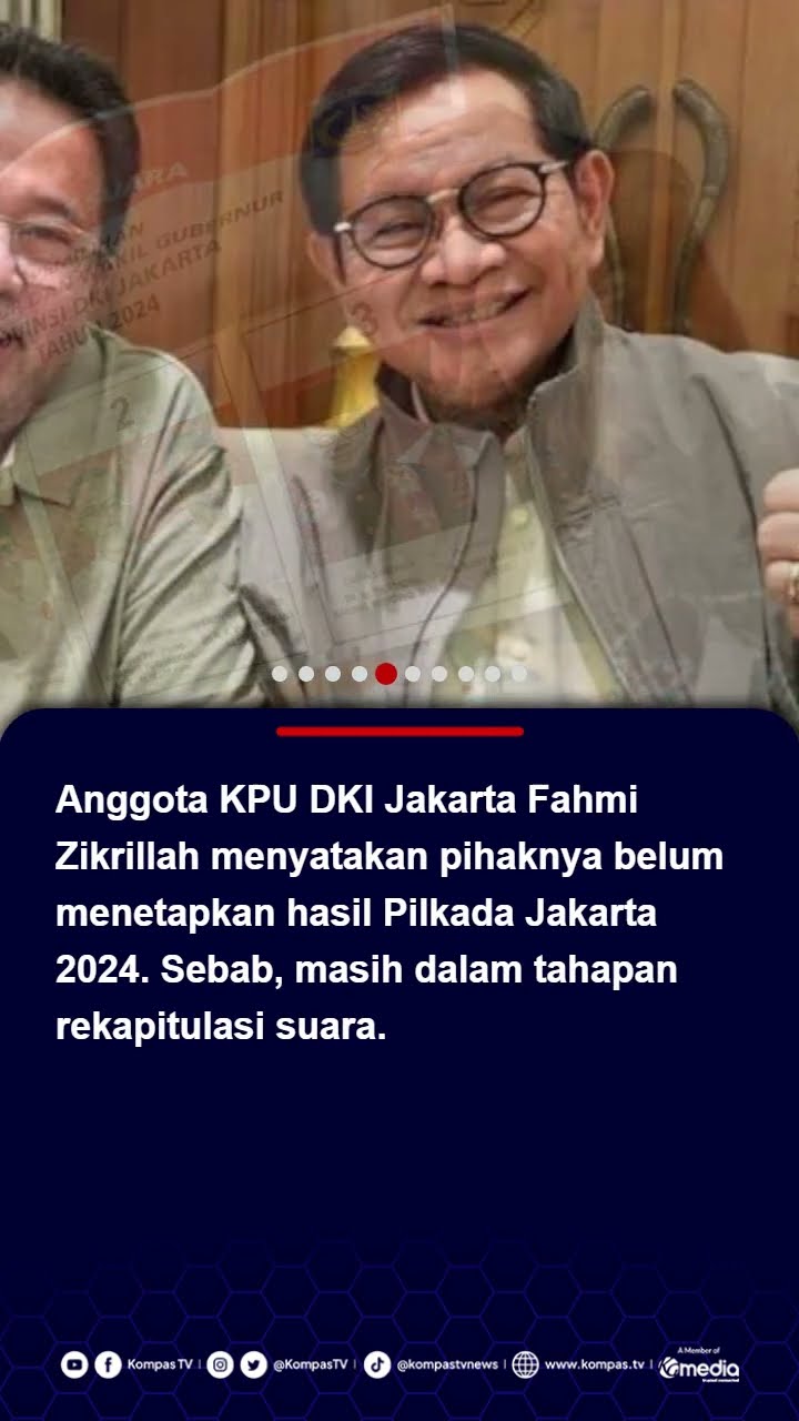 Pramono-Rano Menang di 6 Wilayah Jakarta, Pilkada DKI Satu Putaran? #pilkadajakarta #pramonorano