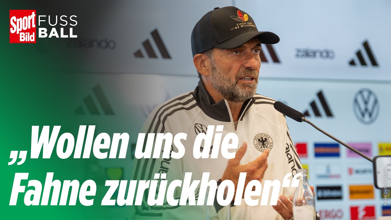 Deutschland-Appell von Klopp: „Wollen uns die Fahne zurückholen“ 🇩🇪