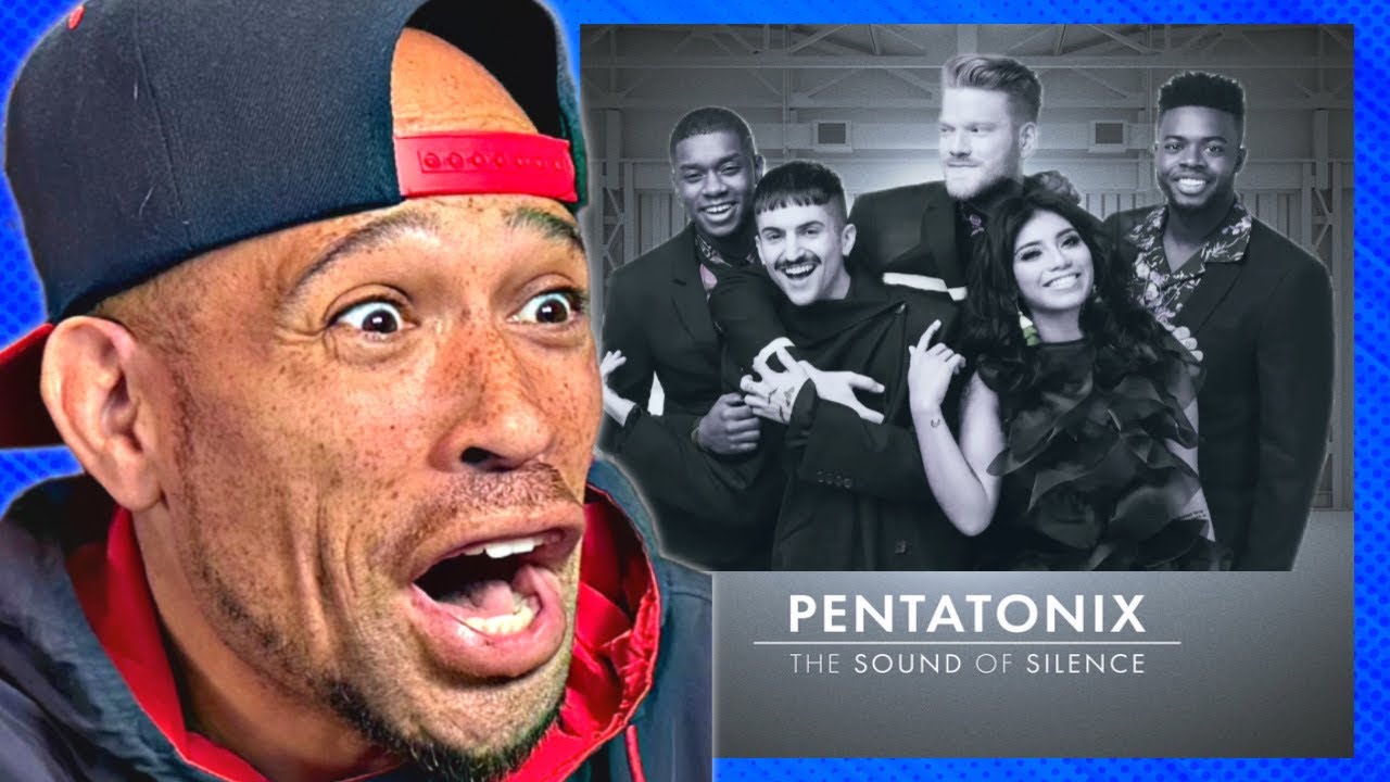Rapper FIRST time REACTION to Pentatonix - The Sound of Silence! unbelievable...