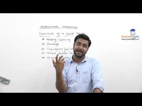 Agricultural Marketing   Lecture 1