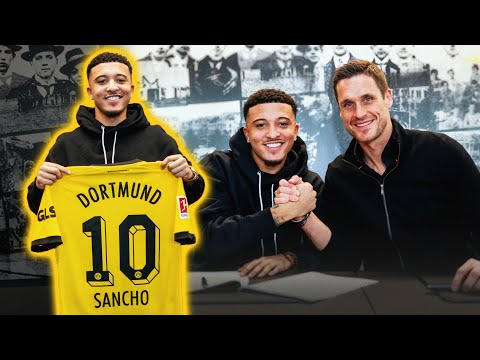 Sancho is back at BVB: "Dortmund is home to me!"