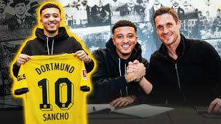 Thumbnail for Sancho is back at BVB: "Dortmund is home to me!"