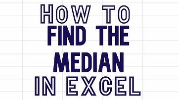 How to find the median in Excel #median #excel #exceltips #exceltutorial