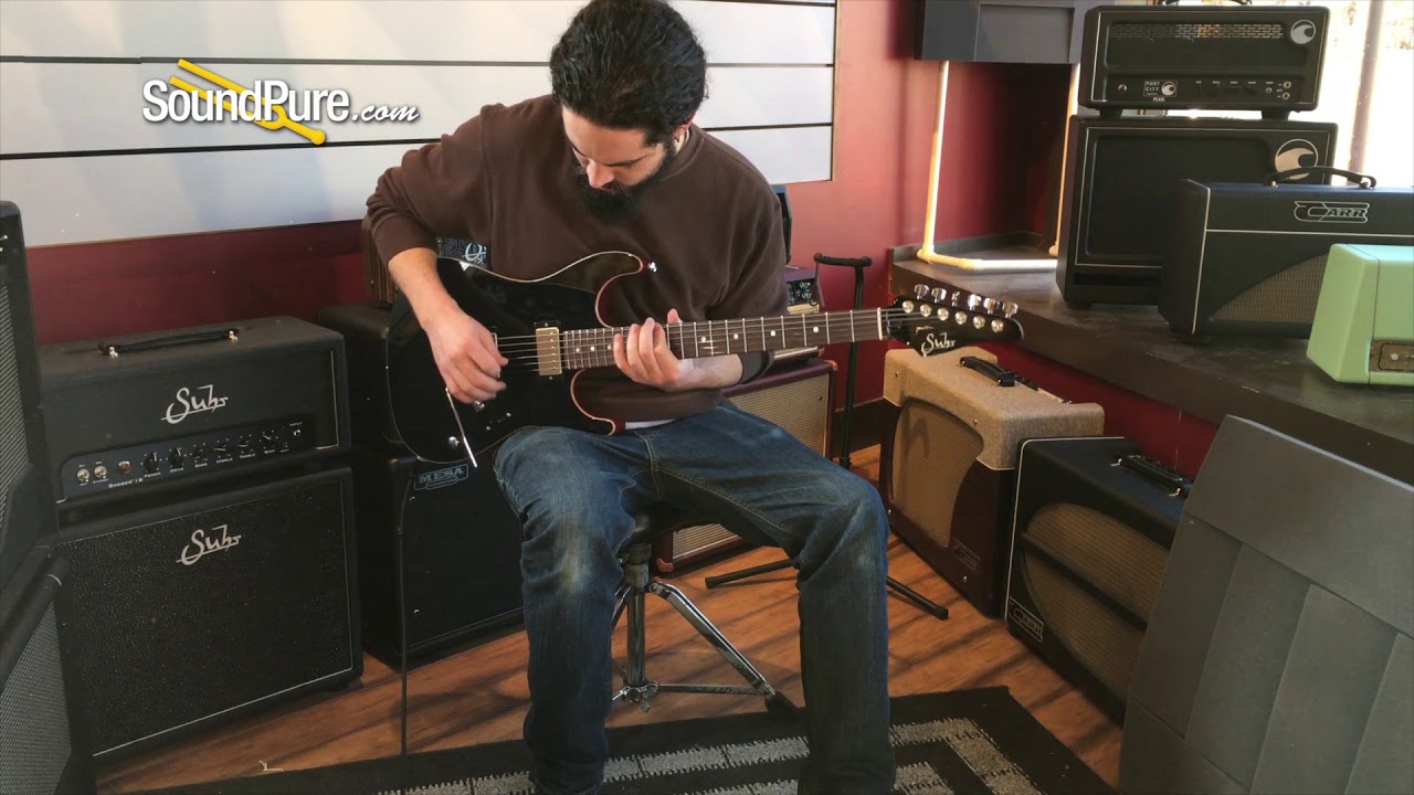 Suhr Standard Pete Thorn Signature Black Electric 