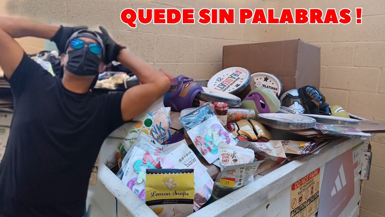 los RICOS en este PAIS cada vez TIRAN mas COSAS A LA BASURA. 