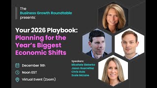 Your 2026 Playbook: Planning for the Year’s Biggest Economic Shifts