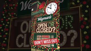 will wegmans be open on christmas a list of supermarket holiday hours