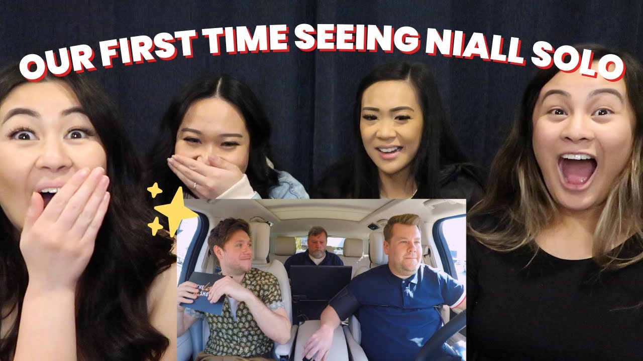 Niall Carpool Karaoke Reaction best moments - YouTube