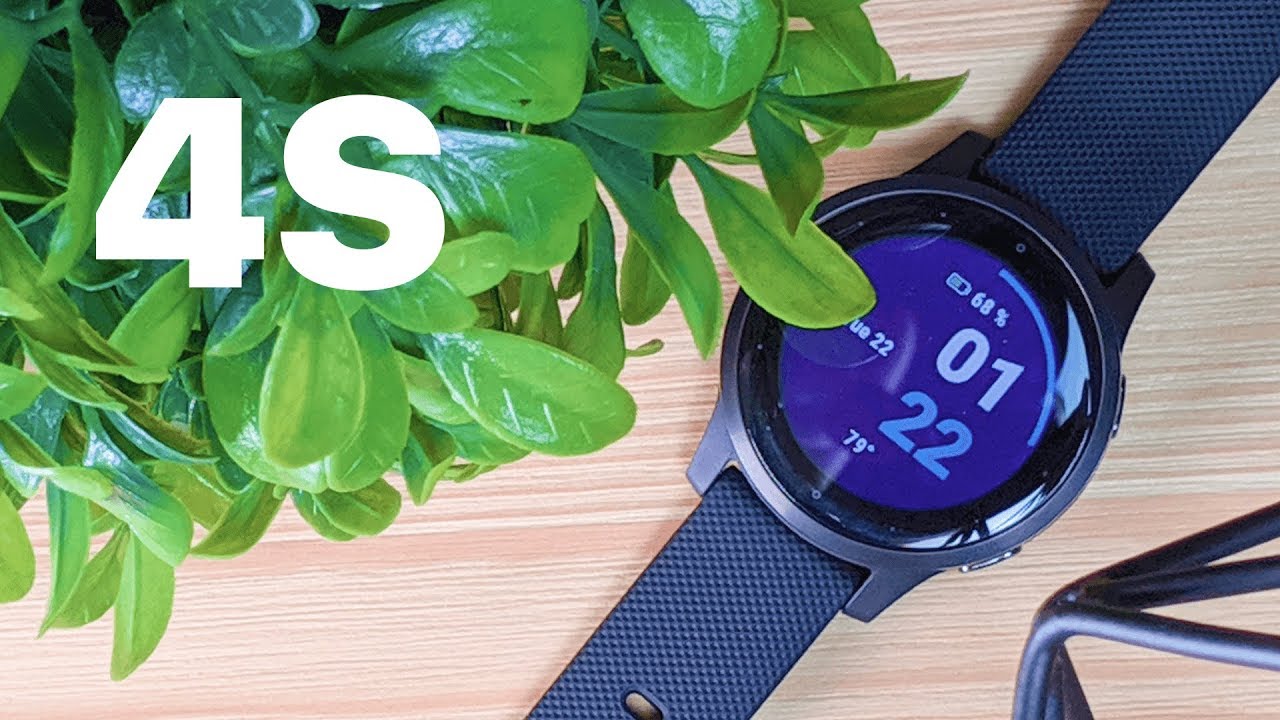 Garmin Vívoactive 4S, Smaller-Sized GPS Smartwatch, Features Music