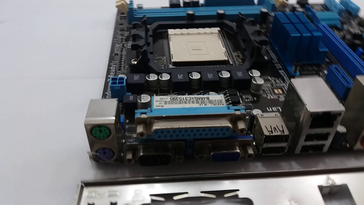 Placa Mãe Asus M4A78LT-M LX DDR3 PCIe USB 2.0 AM3 - YouTube