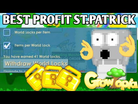 BEST PROFIT IN ST.PATRICK DAY *INSANE PROFIT* |Growtopia - YouTube