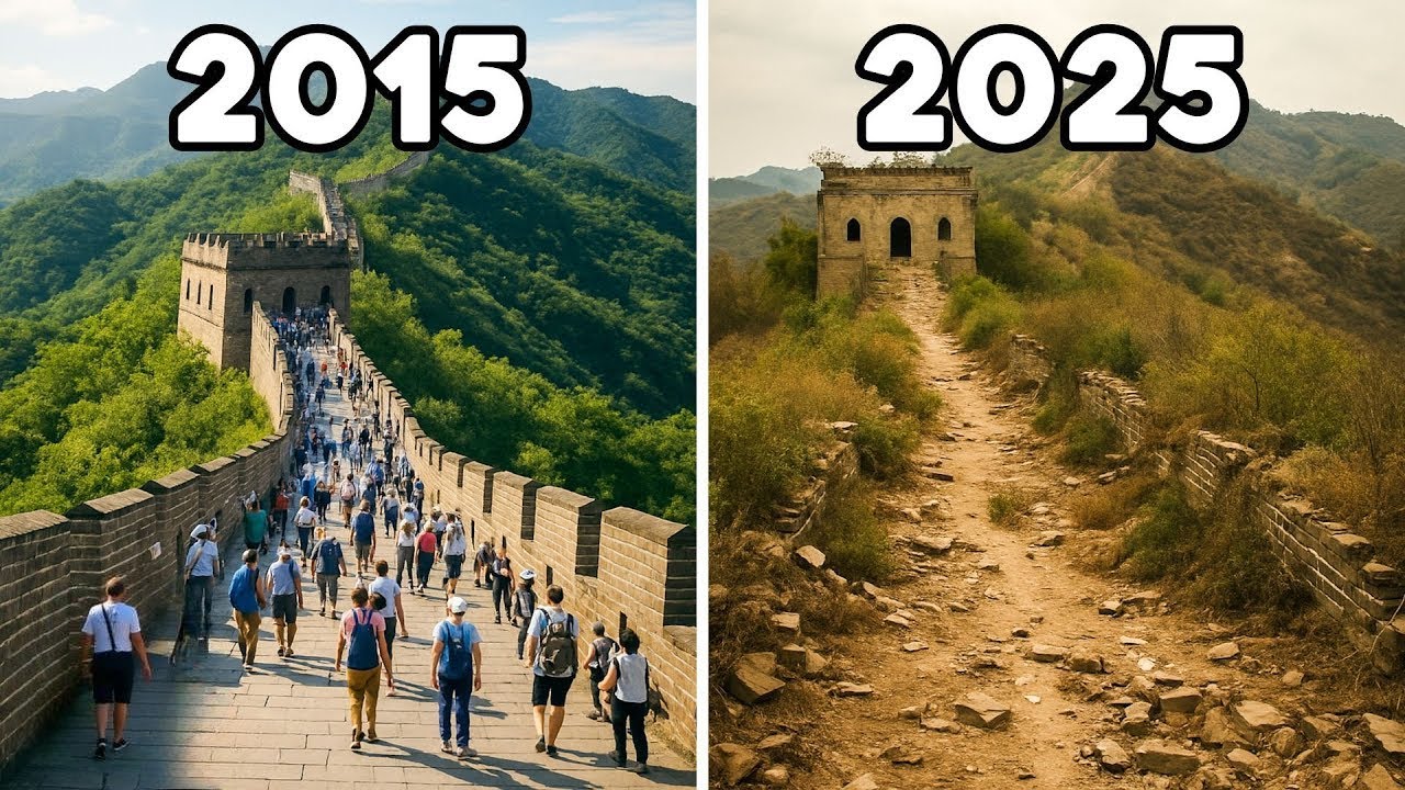 7 สถานที่ดังระดับโลก ที่ถูกทำลายเพราะนักท่องเที่ยว (พังพินาศ)