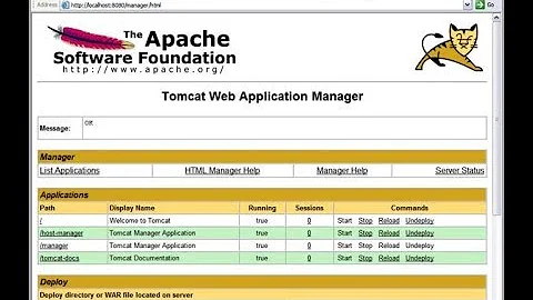 How to deploy your java web application on tomcat